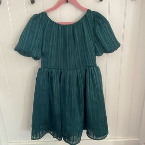 Cat & Jack hunter green dress